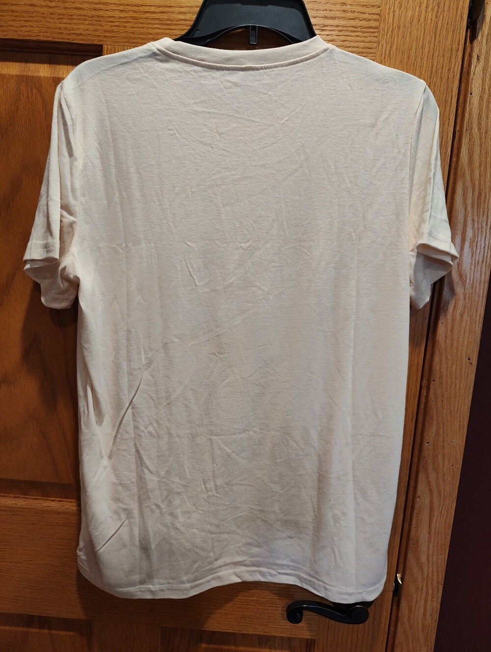 Halloween Town Graphic Tee - Women's Apricot Colored Shirt - Picture 3 of 4